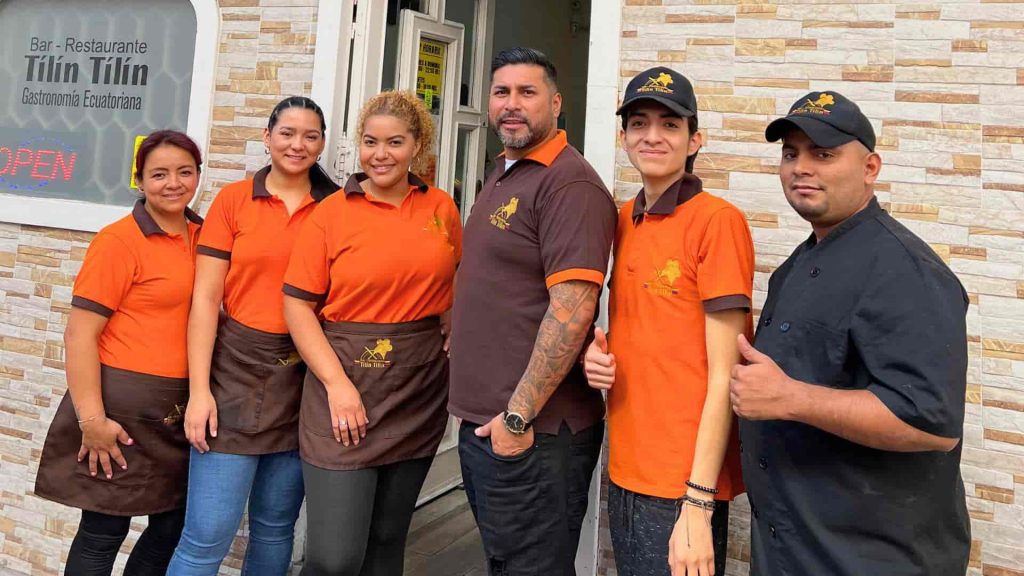 Equipo de trabajo Bar Restaurante tilin Tilin